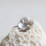 Square Ring - Sterling Silver Stacking Ring - Jewellery Gift For Niece