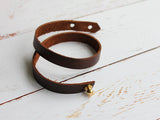 Leather Wrap Cuff